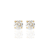 ラウンドピアス 1.0ct(片耳0.5ct)