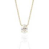 オーバルネックレス 0.8ct【特別価格】