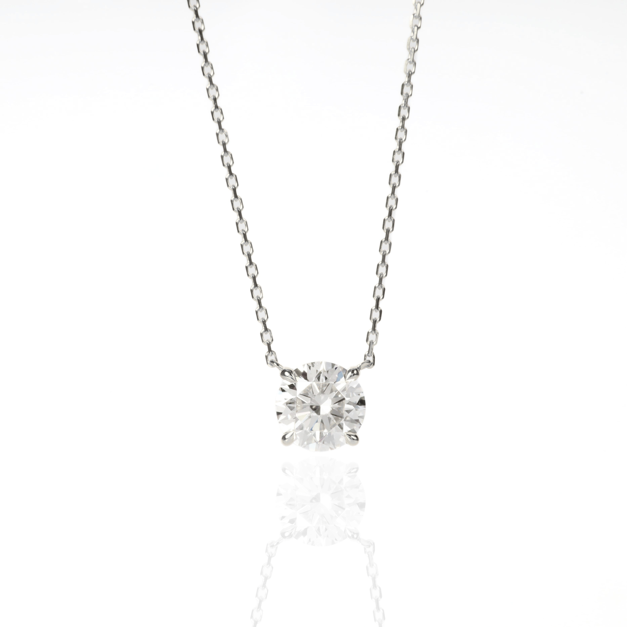 ラウンドネックレス 0.5ct