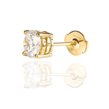 ラウンドピアス 1.0ct(片耳0.5ct)
